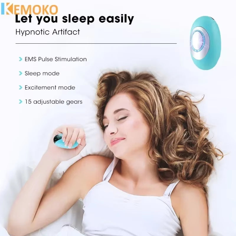 Sleep Aid Insomnia Relief Microcurrent Handheld Hypnosis CES Mental Stress Anxiety Depression Eliminat Relax Sleep Health Care
