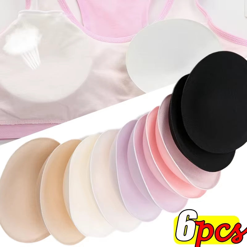 Soft Spong Bra Pads Bikini Chest Cup Push up Insert Foam Pads for Women Swimsuit Padding Removeable Enhancer Bra Pads
